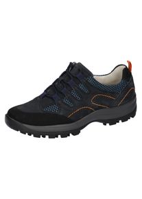 Waldläufer WALDLÄUFER Damen Schnürschuh "HOLLY", Gr. 4,5, schwarz, Nubukleder, Textil, sportlich, Schuhe, Freizeitschuh, Halbschuh, Outdoorschuh mit