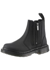 Dr. Martens Damen Chelseaboots "2976 Alyson", Gr. 43, schwarz, Leder, unifarben, klassisch, Schuhe, Chunky Boots, Plateau Schuh, Boots mit Blockabsatz