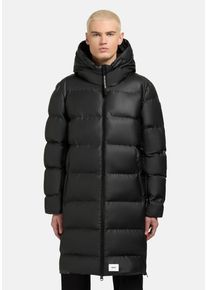 Khujo Herren Steppmantel "Earl-YM", schwarz, Basic, Gr. M, Obermaterial: 100% Polyester, Beschichtung: 100% Polyurethan, Futter: 100% Nylon,