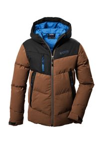 Killtec Kinder Steppjacke "KOW 376 BYS QLTD JCKT", braun, sportlich, Gr. 176, Oberstoff: 100% Polyester, Futter: 100% Polyester, Wattierung: 100%