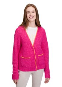 Cartoon Damen Strickjacke "Cartoon Strick-Cardigan mit V-Ausschnitt", bunt, modisch, Gr. 36, Obermaterial: 68% Polyester, 22% Polyamid, 8% Wolle, 2%