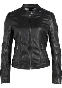 Mauritius Damen Lederjacke "GWKeili LASV", schwarz, modisch, Gr. XXL, unifarben, Obermaterial: 100% Schafsleder. Futter: 100% Baumwolle. Ärmelfutter: