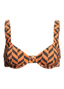 Billabong Damen Bügel-Bikini-Top "Cross Step Emma", bunt, Gr. S, 78% Nylon, 22% Elasthan, Bikini-Oberteile