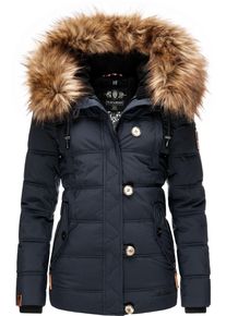 Navahoo Damen Winterjacke "Zoja", blau, casual, Gr. S, Oberstoff: 100% Polyester, Futter: 100% Polyester, Wattierung: 100% Polyester, Ärmelfutter: