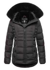 Navahoo Damen Winterjacke "Lissandra", schwarz, Gr. M, Obermaterial: 100% Polyester ; Innenmaterial: 100% Polyester, Jacken, mit hochwertigem