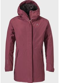 Schöffel SCHÖFFEL Damen Parka "Hiking Parka Style Froda WMS", pink, sportlich, Gr. 38, Oberstoff : 100% Polyester (Membran: Polyester) Futter : 100%