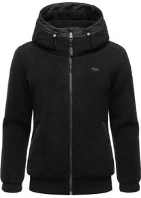 Ragwear Damen Outdoorjacke "Cousy Short", schwarz, modisch, Gr. XXXL, Obermaterial: 100% Polyester, Innenfutter: 100% Polyester, Jacken, flauschige