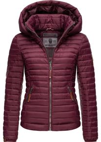 Marikoo Damen Steppjacke "Löwenbaby", rot, modisch, Gr. M, Oberstoff: 100% Nylon, Futter: 100% Polyester, Wattierung: 100% Polyester, Ärmelfutter: