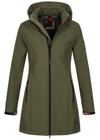 Damen Softshelljacke "Alessia", grün, Gr. XS, Alessandro Salvarini, Obermaterial: 96% Polyester, 4% Elasthan; Innenmaterial: 100% Polyester, Jacken,