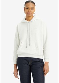 Levi's LEVI'S Damen Kapuzensweatshirt "EVERYDAY HOODIE", grau, casual, Gr. S, Sweatware, Obermaterial: 58% Baumwolle, 42% Polyester, Sweatshirts