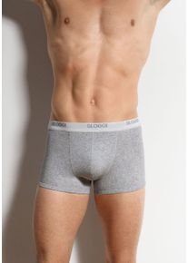 Sloggi Herren Boxer "men Basic Short 2P", Gr. 5, schwarz, Single Jersey, Obermaterial: 94% Baumwolle, 6% Elasthan, Unterhosen, perfekter Sitz