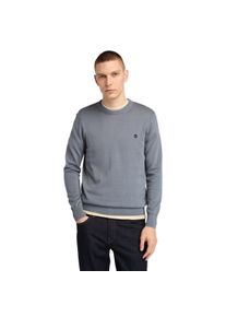 Timberland Herren Strickpullover, grau, casual, Gr. XXXL, unifarben, Strick, Obermaterial: 100% Baumwolle, Pullover
