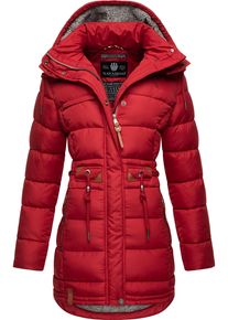 Navahoo Damen Steppmantel "Daliee", rot, casual, Gr. XXL, Oberstoff: 100% Polyester, Futter: 100% Polyester, Wattierung: 100% Polyester, Ärmelfutter: