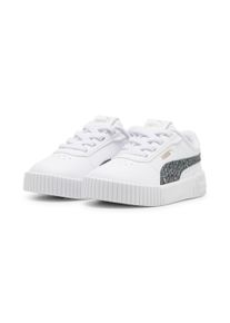 Puma Kinder Sneaker "Carina 2.0 Animal Update Sneakers Klein Mädchen", Gr. 26, weiß, Obermaterial: Textil, Synthetik; Futter: Textil; Innensohle: