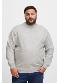 Blend Herren Sweatshirt "BHALTON Crew neck sweatshirt", grau, modisch, Gr. 4XL, meliert, Sweatware, Obermaterial: 100% Baumwolle, Sweatshirts