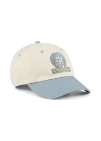 Puma Damen Flex Cap "SUPER Puma Dad Cap Jugendliche"alpine snow grün moon weiß, Gr. 1, mehrfarbig, Obermaterial: 100% Baumwolle; Unter Schirm: 100%