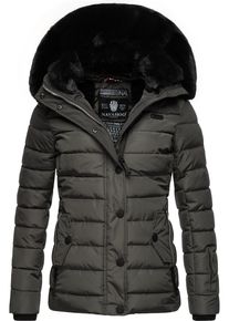 Navahoo Damen Steppjacke "Milianaa", grau, modisch, Gr. S, Oberstoff: 100% Polyester, Futter: 100% Polyester, Wattierung: 100% Polyester,