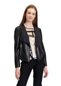 Betty Barclay Damen Jackenblazer "Betty Barclay Blazer-Jacke ohne Verschluss", schwarz, modisch, Gr. 46, Obermaterial: 100% Polyurethan, 100%