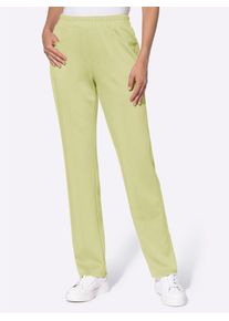 Heine Damen Sweathose, grün, Gr. 36, unifarben, 50% Modal, 44% Polyester, 6% Elasthan, Hosen