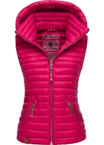 Navahoo Damen Steppweste "Shadaa", pink, modisch, Gr. XS, Oberstoff: 100% Nylon, Futter: 100% Polyester, Wattierung: 100% Polyester, Westen,