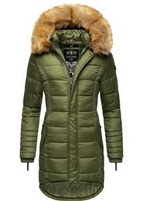 Navahoo Damen Steppmantel "Papaya", grün, casual, Gr. L, Obermaterial: 100% Polyester, Futter: 100% Polyester, Wattierung: 100% Polyester,