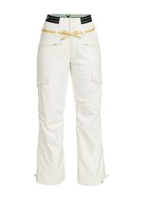 Roxy Damen Snowboardhose "Passive Lines", beige, Gr. L, 100% Polyester, Hosen