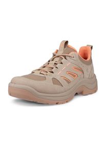 Ecco Damen Sneaker "OFFROAD W", Gr. 35, beige, Leder, Textil, sportlich, Schuhe, Freizeitschuh, Halbschuh, Schnürschuh für Outdoor