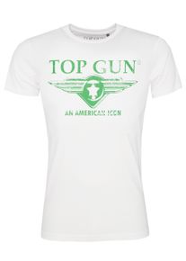 Top Gun Herren T-Shirt "Beach TG20191071", grün, Gr. XXL, Obermaterial: 100% Baumwolle, Shirts