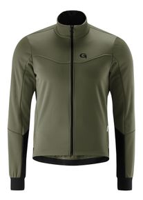 Gonso Herren Fahrradjacke "SILVES", grün, Gr. L, 100% Polyester, Jacken, Winddicht, wasserabweisend, hohe Wärmeisolation