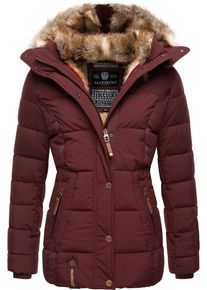 Marikoo Damen Winterjacke "Nekoo", rot, modisch, Gr. M, Oberstoff: 100% Polyester, Futter: 100% Polyester, Wattierung: 100% Polyester, Ärmelfutter: