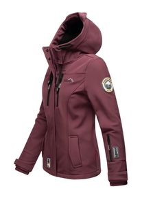 Marikoo Damen Softshelljacke "Kleine Zicke", rot, Gr. XXXL, Obermaterial: 98% Polyester, 2% Elasthan, Innenmaterial: 100% Polyester, Jacken,