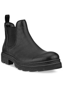 Ecco Herren Chelseaboots "GRAINER M", Gr. 43, schwarz, Leder, klassisch, Schuhe, mit beidseitigem Stretch