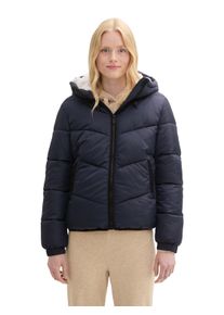 Damen Steppjacke, blau, casual, Gr. XL, Tom Tailor Denim, unifarben, Steppware, Obermaterial: 100% Polyester. Futter: 100% Polyester, Jacken, mit