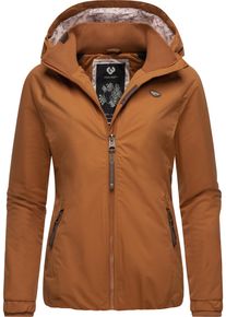 Ragwear Damen Winterjacke "Dizzie Winter", braun, modisch, Gr. XS, Außenmaterial: 100% Polyester, Innenfutter: 100% Polyester, Wattierung: 100%