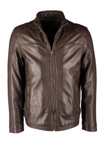 JCC Herren Lederjacke "31024024", braun, Gr. 54, Obermaterial: 100% Lammleder; Innenfutter: 100% Baumwolle; Ärmelfutter: 100% Polyester, Jacken