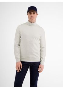 Lerros Herren Rollkragenpullover "Lerros Rollkragenpullover, Flachstrick", weiß, Gr. XXL, 100% Baumwolle, Pullover