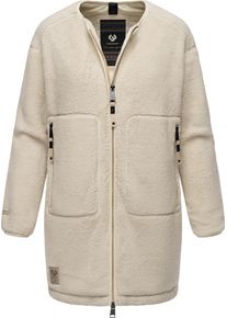 Ragwear Damen Plüschjacke "Fouzy", beige, casual, Gr. XL, Obermaterial: 100% Polyester, Innenfutter: 100% Polyester, Jacken, flauschige