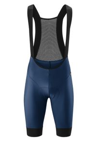 Gonso Herren Fahrradhose "SQlab GO BIB M", blau, Gr. S, 80% Polyamid. 20% Elastan, Hosen, Herren Radhose, Sitzpolster und Träger, moderne Radlerhose,