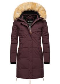 Navahoo Damen Wintermantel "Halina", rot, modisch, Gr. L, Oberstoff: 100% Polyester, Futter: 100% Polyester, Wattierung: 100% Polyester, Ärmelfutter: