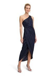 Vera Mont Damen Abendkleid "Vera Mont Abendkleid mit Raffung", blau, feminin, Gr. 34, Satin, Obermaterial: 100% Polyester. Futter: 95% Polyester, 5%