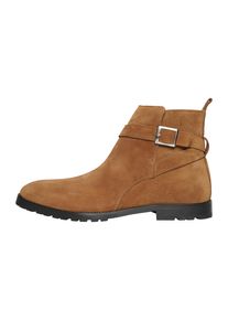 Henry Stevens Herren Chelseaboots "Wallace JPB", Gr. 41, braun, Leder, klassisch, Schuhe
