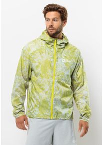 Jack Wolfskin Herren Funktionsjacke "PRELIGHT WIND JKT M", gelb, Gr. XL, OBERSTOFF: 100% POLYESTER, Jacken