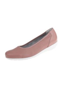 Natural Feet Damen Ballerina "Annabelle", Gr. 40, rosa, Leder, casual, Schuhe, mit federnder Laufsohle