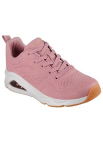 Skechers Damen Sneaker "TRES-AIR UNO", Gr. 36, rosa, Lederimitat, Textil, unifarben, sportlich, Schuhe, Freizeitschuh, Halbschuh, Schnürschuh mit