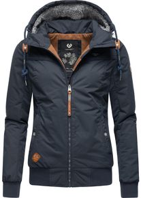 Ragwear Damen Winterjacke "Jotty Winter", blau, modisch, Gr. XS, Außenmaterial: 100% Polyester, Innenfutter: 100% Polyester, Wattierung: 100%