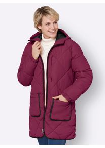 Classic Basics Damen Steppjacke, lila, Gr. 48, unifarben, 100% Polyester, Jacken