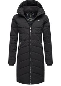Ragwear Damen Steppmantel "Dizzie Coat", schwarz, modisch, Gr. XL, Außenmaterial: 100% Polyester, Innenfutter: 100% Polyester, Wattierung: 100%