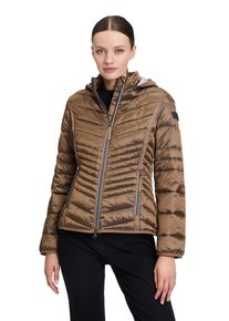 Betty Barclay Damen Outdoorjacke "Betty Barclay Outdoorjacke mit abnehmbarer Kapuze", braun, casual, Gr. 38, Obermaterial: 100% Polyamid. Füllung:
