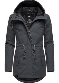 Ragwear Damen Winterjacke "Monadis Black Label", grau, modisch, Gr. L, Außenmaterial: 65% Polyester, 35% Baumwolle, Innenfutter: 100% Polyester,