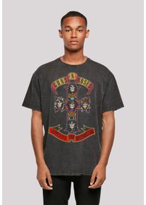 F4NT4STIC Herren T-Shirt "Guns 'n' Roses Appetite For Destruction", schwarz, casual, Gr. L, Obermaterial: 100% Baumwolle, Shirts, Premium Qualität